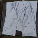 Loriya Summer Abaya Eid Embroidered Heart Abaya Open Front Cardigan Maxi Dress Arabian Robe Women Abayas Islamic Clothes, Size: S