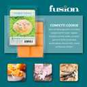 FUSION by Scentsationals Wax Melts, Wax Cubes Strong Scent - Easter Fragrance Confetti Cookies - Long Lasting Scented Wax Melts for Warmer, 10oz (24-Cubes)