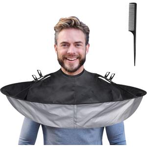Lictin Hair Cloak Cape Black - Haircut Cape Umbrella Waterproof