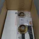 Emliviar 3-Light Bathroom Vanity Light Fixtures - Black and Gold Finish with Clear Glass, YCE238B-3W BK+BG