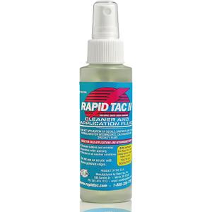 RAPID TAC II Application Fluid for Vinyl Wraps Decals Stickers 4oz Sprayer