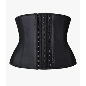 YIANNA Waist Trainer for Women Latex Underbust Waist Cincher Corset Sport Girdle Hourglass Body Shaper Size S