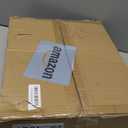 Nintiue Upgraded Modern Arc Dimmable Tall Standing Floor Lamp with Linen Shade, 1200 Lumens LED Bulb Included, for Living & Reading Room, Bedroom, Office & Nursery, Gold