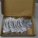 Ravinte 10 Pack 3" Drawer Pulls Flat Black Cabinet Cup Pulls Kitchen Hardware Cabinet Handles Drawer Handles Knobs 3 inch Hole Center