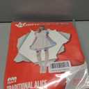 fun shack Womens Alice Costume, Blue Dress, Alice Costume, Fairy Tale Costumes, Halloween Costumes for Women Adult (Small)