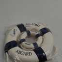 3Pcs Cloth Life Ring Buoy, Home Wall Nautical Decor, 12.5 & 5.5 Inches