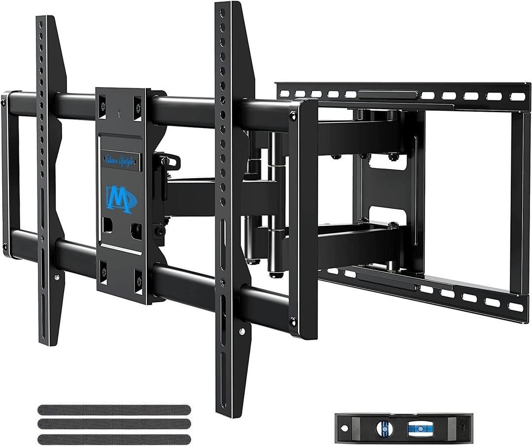 Mounting Dream TV Wall Mount TV Bracket for Most 42-90 Inch TV, Pre-Assembled Full Motion TV Mount with Articulating Arms, Max VESA 800x400mm 132 lbs. Loading, Fits 16", 18", 24" Studs, MD2298-XL