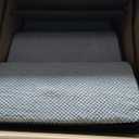 Dog Stairs for Bed 28.7H, 5-Step Dog Ramp, Non-Slip Sturdy Pet Steps for Small Dogs & Cats to get on High Bed or Couches, Grey