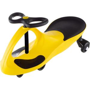 Wiggle Car - Ride on Toy for Ages 3 and Up - Toddler Ride on Toys with no Batteries, Gears or Pedals Just Twist, Wiggle, and Go by Lil Rider (Yellow)