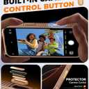 Vizvera for iPhone 16 Pro Max Case Wallet RFID [Cards Holder][Camera Control][Camera Cover] Full Body Rugged Shockproof Silicone Protective Phone Case for iPhone 16 Pro Max 6.9"(Desert Gold)