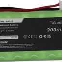 Replacement Battery Compatible with Deluxe Bird Launcher Transmitt,fits Part No 40AAAM6BML, BP72T, GPRHC043M018, 7.2V 300mAh / 2.16Wh