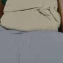 PurComfy Supersoft Sleep Sack 1.0 TOG, Premium Bamboo Viscose Baby Sleeping Bag 2-Way Zipper Sleep Sack Baby Wearable Blanket (6-15 Months, Slate & Sage)