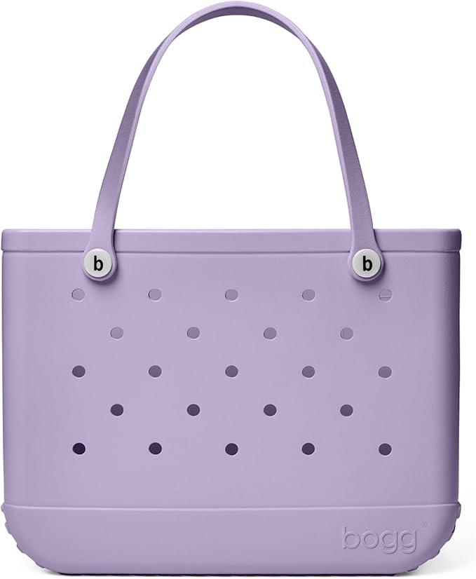 BOGG BAG Original Tote Durable, Washable, Tip-proof Beach, Pool, Boat, Work, Sports, Purple