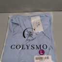 Homecoming Strapless Mini Dress Sexy Off Shoulder Corset Flowy Going Out Party Club Short Summer Dress for Women (Large, Blue)