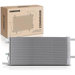 A-Premium Air Conditioning A/C Condenser Compatible with Ford F-250 F-350 F-450 Super Duty 2017-2024, V8 6.7L