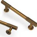 Asidrama 30 Pack 3.75 Inch(96mm) Antique Brass Cabinet pulls Kitchen Cabinet Handles, Cabinet Pulls Kitchen Cabinet Hardware for Cupboard Drawer Pulls