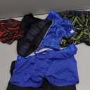 Hanes boys Moves Breathable Boxer Brief Underwear, Performance Stretch Boxer Briefs for Boys, Moisture-wicking, 6-pk (Small, Blue/Black/Red/Lime Print)