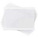 100 Pack 100 Pack Clear Disposable Placemats Sticky Transparent Table Mat Tray Cover Adhesive Placemats for Baby Toddler Kids Adults Schools Family Restaurant Airplane Tray Cover(12 x 18 inch)