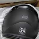 ORIGINE 3/4 Open Face Motorcycle Helmet with Double Visor for Scooters, DOT Approved