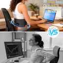 Red Light Therapy Belt for Back Waist: Cordless Rechargeable Infrared Red Light Therapy for Body Joint & Muscle Comfort 660nm & 850nm Portable Wrap for Home Office, Gifts for Mother's/Father's Day