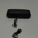 Wireless Bluetooth Speaker with AUX/USB/TF Card Slot,Outdoor Portable Stereo Speaker with HD Audio,Enhanced Bass, Dual-Driver,Handsfree Calling, FM Radio Speaker for Travel,Party (Black-1)