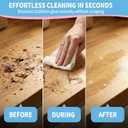 Creatyi 80 Pcs Large Size 3D Frosted Double-Sided Material Adhesive Remover Wipes Label Remover Sticker Remover Remove Labels, Stickers, Tape, Double-Sided Tape, and Removable Adhesive.
