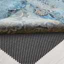 Veken 5x7 Ft Rug Pad Gripper for Hardwood Floors, Non Slip Black Rug Pads for Area Rugs, Thick Rug Grippers for Tile Floors, Under Carpet Anti Skid Mat, Keep Your Rugs Safe and in Place