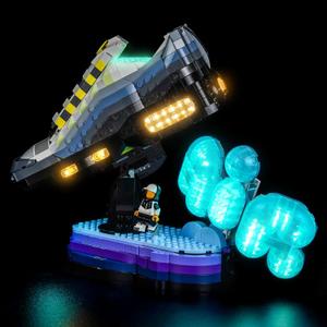 Upgraded Led Light Kit Compatible with LEGO x Nike Air Max 95 Building Set, Lights Decoration Compatible with LEGO 43025 (Model Not Included)