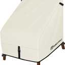 Porch Shield Patio Chair Covers -Waterproof Outdoor Lounge Deep Seat Lawn Chair Cover - 30W x 33D x 34H inch, Beige