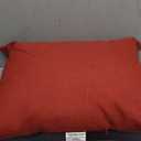 Arden Outdoor Cushion Pillow Back, 23 x 17, Rain-Proof, Fade Resistant 17 x 23, Ruby Red Leala (17"H x 23"W x 5"D)
