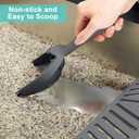 AIPERRO Stainless Steel Litter Box | XL Enclosed Cat Litter Boxs with Lid for Big Cats | High Sided, Anti-Urine Leakage | Non-Stick Bottom & Includes Scoop