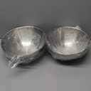 Gronivex Stainless Steel Mixing Bowls Set of 2 (4.2 & 5.3 Qt), Food Grade 304, Dishwasher Safe, Stackable Nesting Bowls for Baking, Salad Prep & Cooking