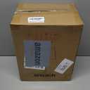 Oneach Modern Gold Brass Table Lamp Set of 2 for Bedroom Living Room 19.5'' Traditional Bedside Desk Nightstand Buffet Candlestick Samll Lamps with White Drum Shade