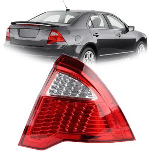 RH Halogen Type Tail Light Fit For 2010-2012 Ford Fusion Right Passenger Side Rear Tail Light Rear Lamp Replacement For 9E5Z13404A