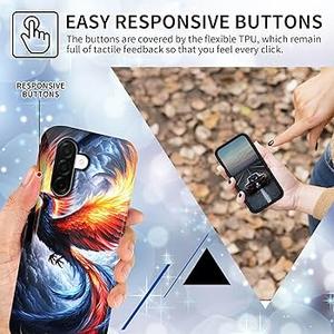 for Samsung Galaxy S25 Case, Hybrid 2-Layer Hard Shell with Shockproof Silicone, Cow Print with The Spots Dual-Layer Protective Case for Samsung Galaxy S25