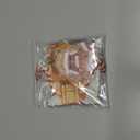 AnyDesign 48Pcs Christmas Cupcake Toppers with Sticks and Glue Point 7 Design Gingerbread Man Cupcake Toppers Cute Xmas Food Picks for Christmas Birthday Party Supplies Dessert Decorations