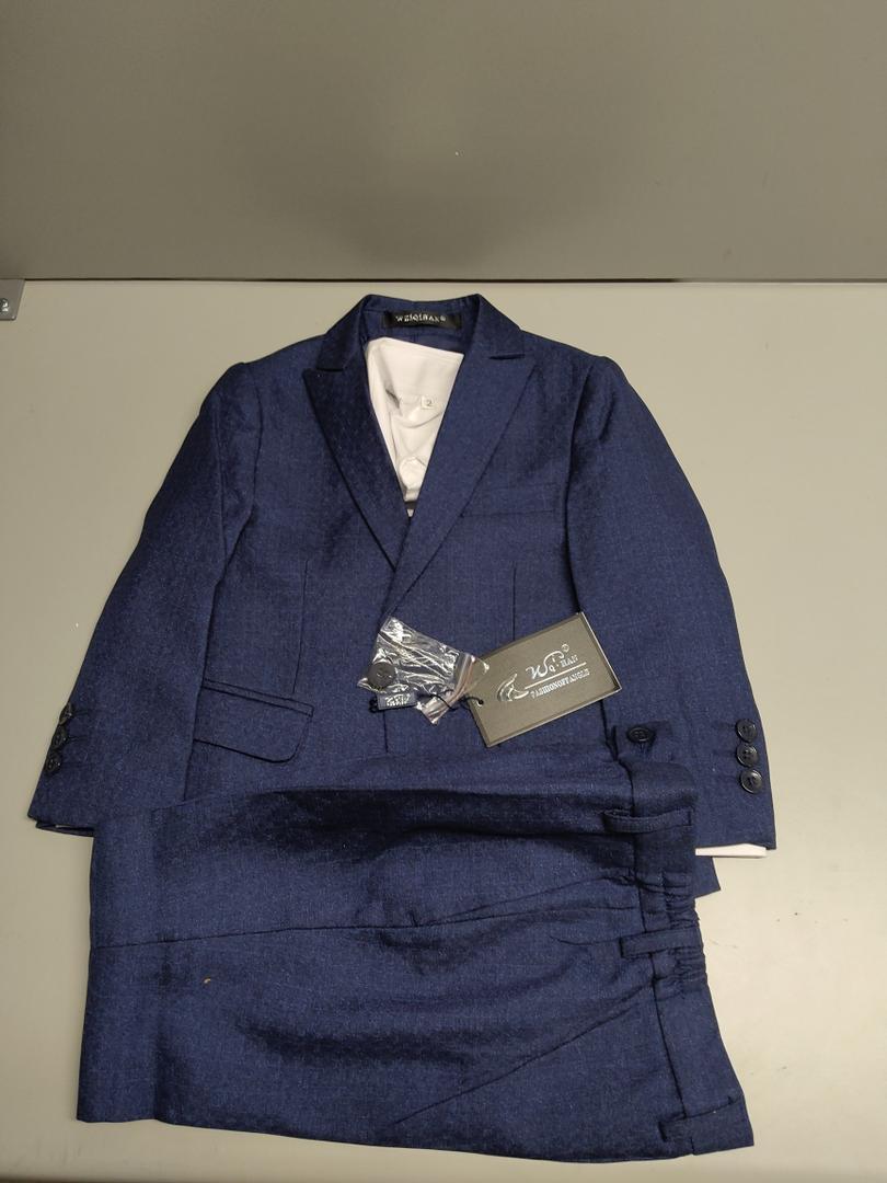 Weiqihan Blue Suit For Boys, Size 2 