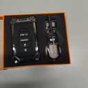 Heavy Key Fob Cover for Acura, Keychain, Metal Silicone Key Fob Case Compatible with Acura MDX 2014-2020,Acura RDX 2015-2021, ILX RLX TLX 2015-2022 (Black, S Buckle)