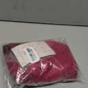 ColorGround Long Straight Hot Pink Cosplay Wig with 2 Ponytails for Halloween Party Costume (Hot Pink)