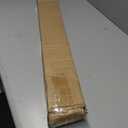 Heavy Duty Non- Adjustable 108In/9Ft Curtain Rods for Windows, Matte Black