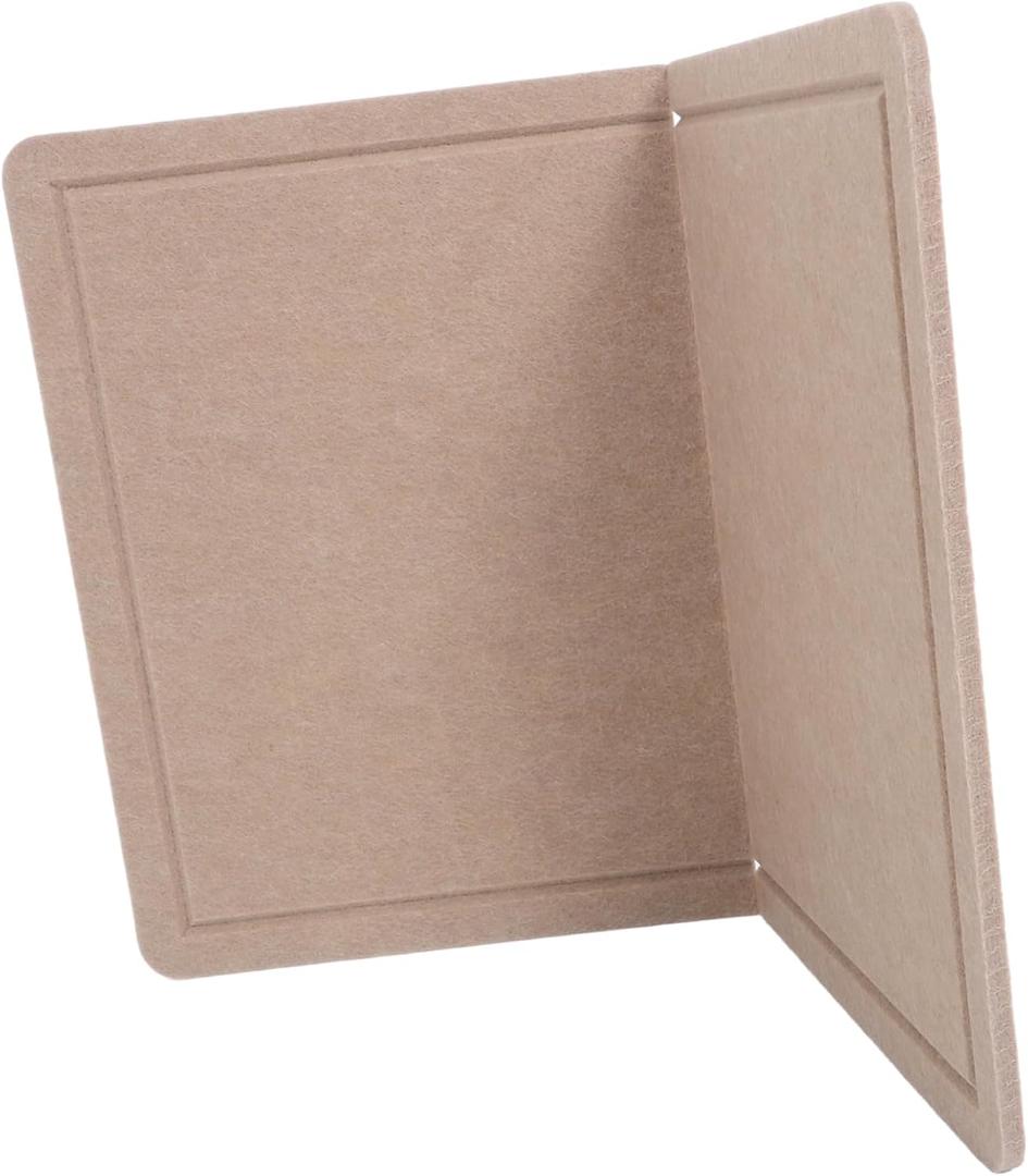 GANAZONO 1set Felt Bulletin Board for Decor Versatile Multi-use Message Board Easy Installation Stylish Wall Display for Photos and Notes Practical Wall Ornament Camel Color
