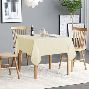 American Greetings 54" x 84" Table Cover, Beige