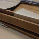 SpaceAid Bamboo Wire Shelf Covers for Pantry Rack, 34"W x 16"D, Brown 5pcs