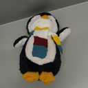 8Inch Penguin Stuffed Animal with Striped Scarf, Soft Stuffed Penguin Plushie Toys, Birthday for Kid Boys Girls
