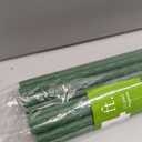 4ft Garden Stakes, Plastic Coated Steel Plant Stakes for Climbing Plants 25pcs