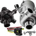 11517563183 11517586925 Electric Water Pump + Thermostat Kit For BMW 328i 528i 530xi 525xi X3 X5 w/Bolt