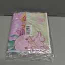 Pink Axolotl Birthday Decorations, Axolotl Backdrop Tablecloth Cake Topper Cupcake Toppers Latex Balloons Under the Sea Bday Party Decors for 1 2 3 4 5 6 Year Old Girl