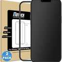 Mothca 2 Pack Matte Glass Screen Protector for iPhone 16e / iPhone 14 / iPhone 13 / iPhone 13 Pro [6.1 Inch] Anti-Glare & Anti-Fingerprint Tempered Glass, [Easy Installation Frame] Smooth as Silk