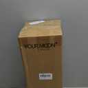 YOUR MOON Soft Organic Wool Pillow Standard, Flat & Thin Wool Pillow for Sleeping, Low-Loft Bed Pillows for Back and Stomach Sleepers, Breathable Soft Cotton Cover(Off White) (Standard (Pack of 1))