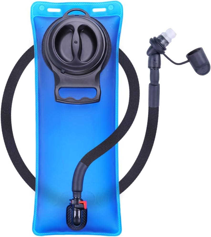 3L Hydration Bladder - 100oz Water Bladder Hydration Reservoir Leakproof 3 Liter with Insulated Sleeve, Water Storage Bag Replacement for Backpacks for Hiking Camping Running Cycling 